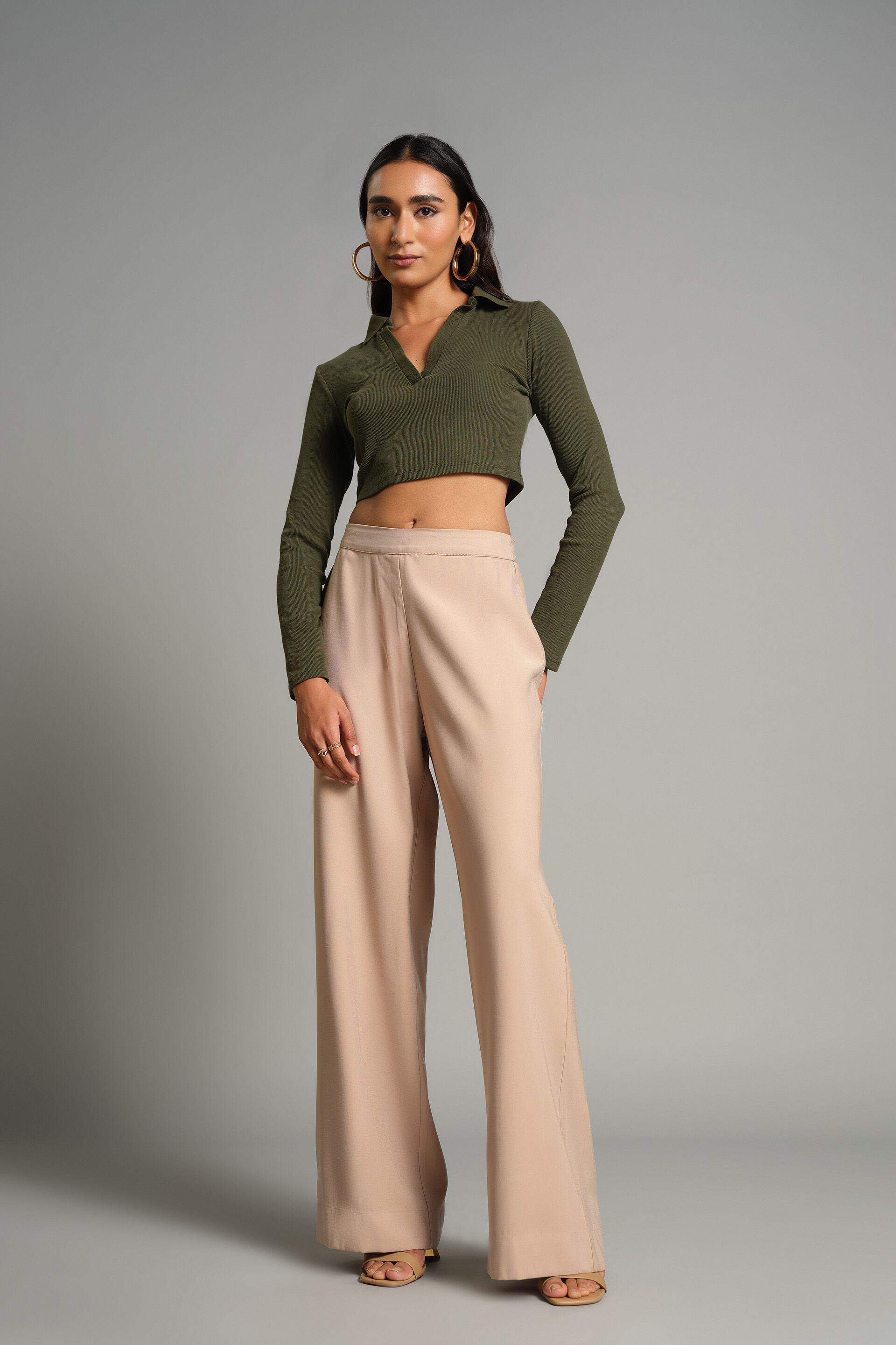 Made To Move Flair Pants, Beige, image 2